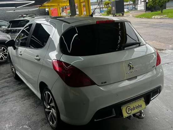 PEUGEOT-308-1.6 GRIFFE THP 16V GASOLINA 4P AUTOMÁTICO PEUGEOT-308-2014