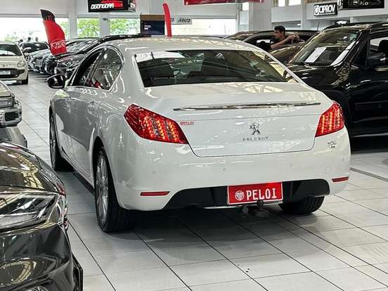 PEUGEOT-508-1.6 16V THP GASOLINA 4P AUTOMÁTICO PEUGEOT-508-2012