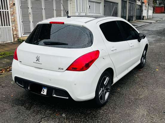 PEUGEOT-308-1.6 GRIFFE THP 16V GASOLINA 4P AUTOMÁTICO PEUGEOT-308-2015