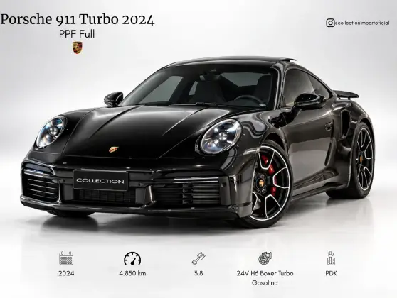 PORSCHE 911 3.8 24V H6 GASOLINA TURBO PDK