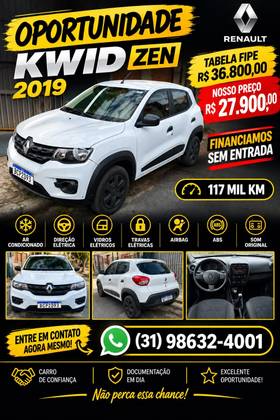 RENAULT KWID 1.0 12V SCE FLEX ZEN MANUAL