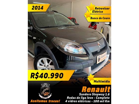 RENAULT SANDERO 1.6 STEPWAY 8V FLEX 4P MANUAL