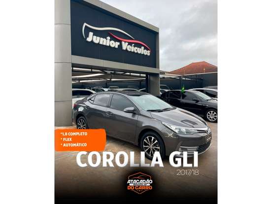 TOYOTA-COROLLA-1.8 GLI 16V FLEX 4P AUTOMÁTICO TOYOTA-COROLLA-2017
