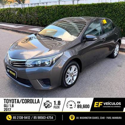 TOYOTA COROLLA 1.8 GLI 16V FLEX 4P AUTOMÁTICO