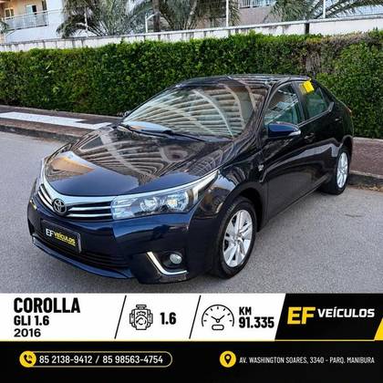 TOYOTA COROLLA 1.8 GLI UPPER 16V FLEX 4P AUTOMÁTICO