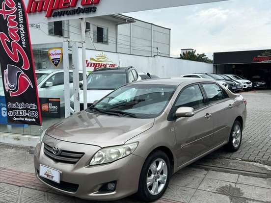 TOYOTA-COROLLA-1.8 XEI 16V FLEX 4P AUTOMÁTICO TOYOTA-COROLLA-2009