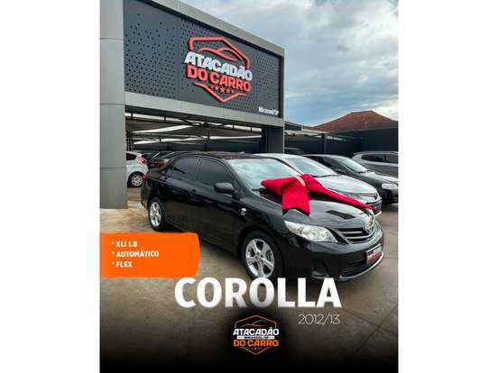 TOYOTA-COROLLA-1.8 XLI 16V FLEX 4P AUTOMÁTICO TOYOTA-COROLLA-2012