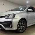 TOYOTA ETIOS 1.5 PLATINUM 16V FLEX 4P AUTOMÁTICO TOYOTA ETIOS 1.5 PLATINUM 16V FLEX 4P AUTOMÁTICO