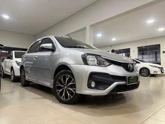 TOYOTA-ETIOS-1.5 PLATINUM 16V FLEX 4P AUTOMÁTICO TOYOTA-ETIOS-2018
