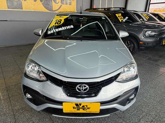 TOYOTA-ETIOS-1.5 PLATINUM 16V FLEX 4P AUTOMÁTICO TOYOTA-ETIOS-2017