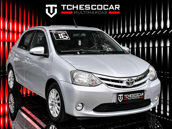 TOYOTA-ETIOS-1.5 XLS 16V FLEX 4P MANUAL TOYOTA-ETIOS-2016