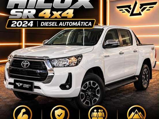 TOYOTA-HILUX-2.8 D-4D TURBO DIESEL CD SR 4X4 AUTOMÁTICO TOYOTA-HILUX-2024