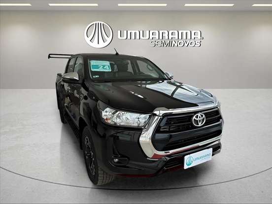 TOYOTA-HILUX-2.8 D-4D TURBO DIESEL CD SRV 4X4 AUTOMÁTICO TOYOTA-HILUX-2023
