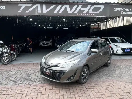 TOYOTA-YARIS-1.5 16V FLEX XS MULTIDRIVE TOYOTA-YARIS-2018