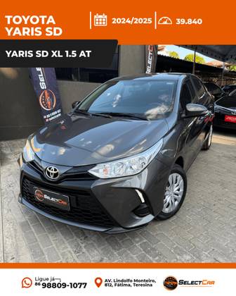 TOYOTA YARIS 1.5 16V FLEX SEDAN XL MULTIDRIVE