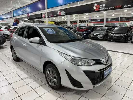TOYOTA-YARIS-1.5 16V FLEX XL PLUS CONNECT MULTIDRIVE TOYOTA-YARIS-2020