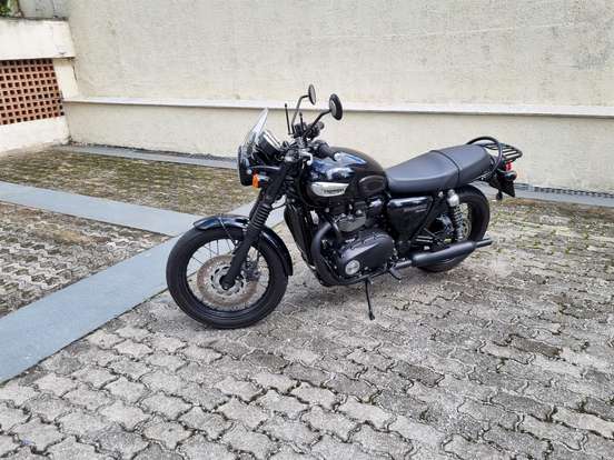TRIUMPH-BONNEVILLE T100 BLACK 900-2019