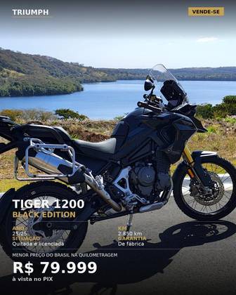 TRIUMPH TIGER 1200 BLACK EDITION 