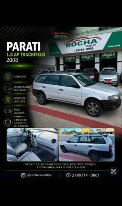 VOLKSWAGEN PARATI 1.8 MI TRACK & FIELD 8V FLEX 4P MANUAL G.IV