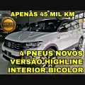 VOLKSWAGEN T-CROSS 1.4 250 TSI TOTAL FLEX HIGHLINE AUTOMÁTICO VOLKSWAGEN T-CROSS 1.4 250 TSI TOTAL FLEX HIGHLINE AUTOMÁTICO