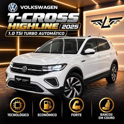 VOLKSWAGEN T-CROSS 1.4 250 TSI TOTAL FLEX HIGHLINE AUTOMÁTICO