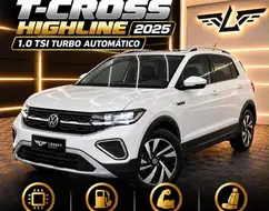 VOLKSWAGEN T-CROSS 1.4 250 TSI TOTAL FLEX HIGHLINE AUTOMÁTICO VOLKSWAGEN T-CROSS 1.4 250 TSI TOTAL FLEX HIGHLINE AUTOMÁTICO