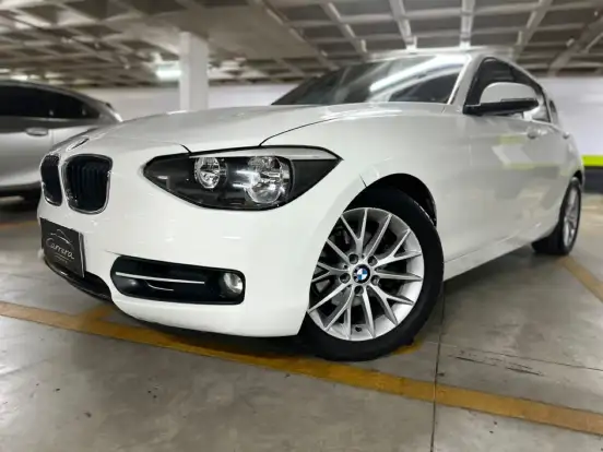 BMW-118i-1.6 SPORT GP 16V TURBO GASOLINA 4P AUTOMÁTICO BMW-118i-2014