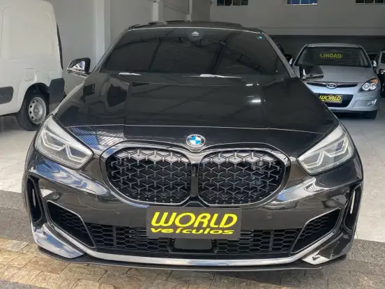 BMW-M 135i-2.0 16V TURBO GASOLINA XDRIVE DARK EDITION AUTOMÁTICO BMW-M 135i-2021