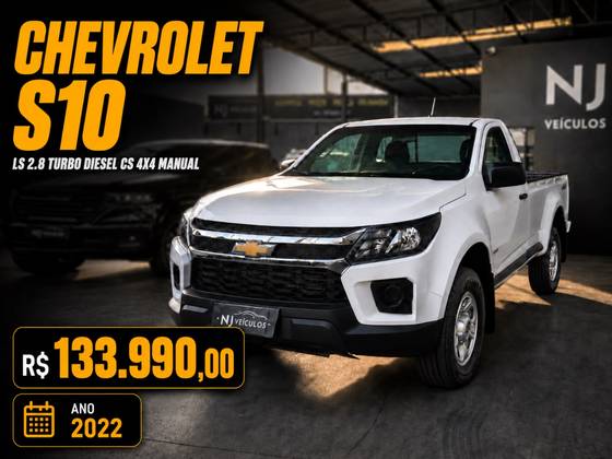 CHEVROLET S10 2.8 16V TURBO DIESEL LS CS 4X4 MANUAL