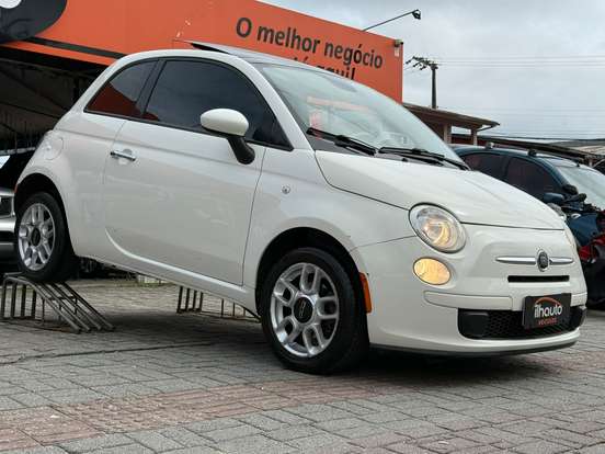 FIAT-500-1.4 CULT 8V FLEX 2P AUTOMATIZADO FIAT-500-2014