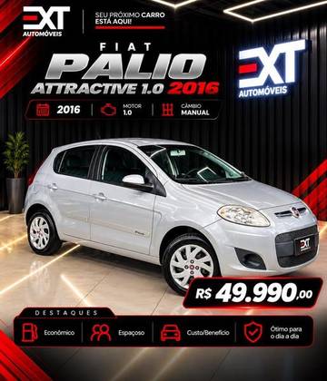 FIAT PALIO 1.0 MPI ATTRACTIVE 8V FLEX 4P MANUAL