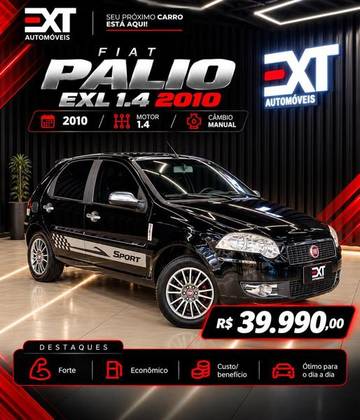 FIAT PUNTO 1.4 ELX 8V FLEX 4P MANUAL