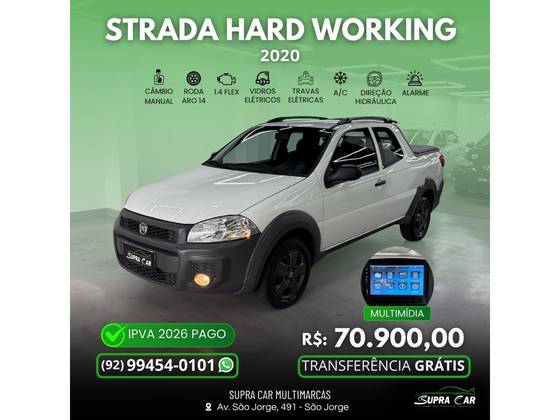 FIAT STRADA 1.4 MPI HARD WORKING CD 8V FLEX 3P MANUAL