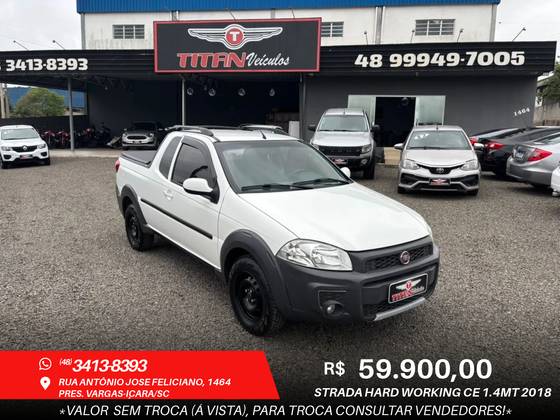FIAT STRADA 1.4 MPI HARD WORKING CE 8V FLEX 2P MANUAL