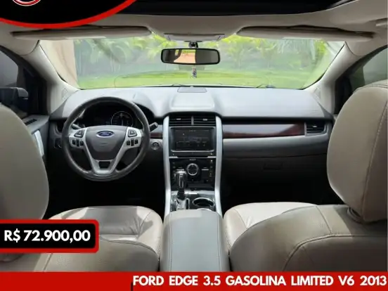 FORD-EDGE-3.5 V6 GASOLINA SEL AUTOMÁTICO FORD-EDGE-2013