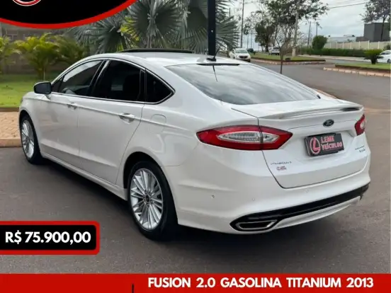 FORD-FUSION-2.0 TITANIUM AWD 16V GASOLINA 4P AUTOMÁTICO FORD-FUSION-2013