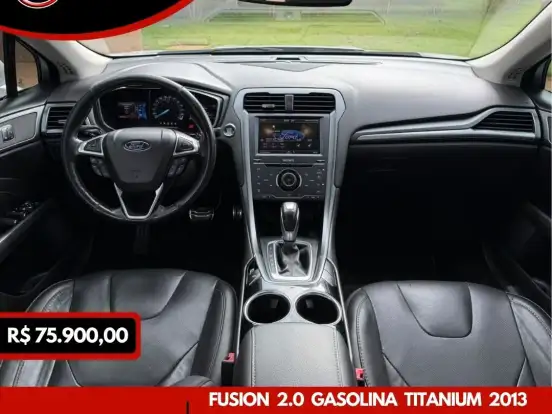 FORD-FUSION-2.0 TITANIUM AWD 16V GASOLINA 4P AUTOMÁTICO FORD-FUSION-2013