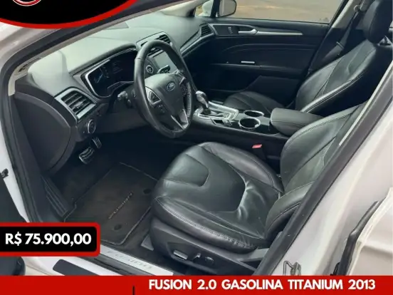 FORD-FUSION-2.0 TITANIUM AWD 16V GASOLINA 4P AUTOMÁTICO FORD-FUSION-2013