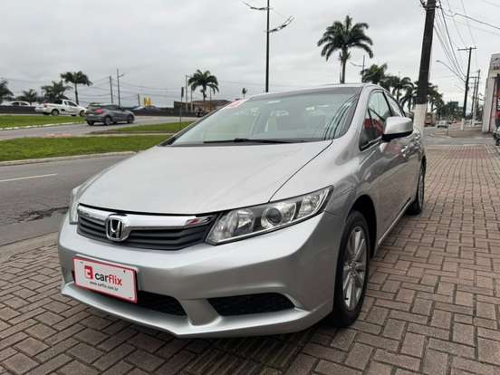 HONDA-CIVIC-1.8 LXS 16V FLEX 4P AUTOMÁTICO HONDA-CIVIC-2013