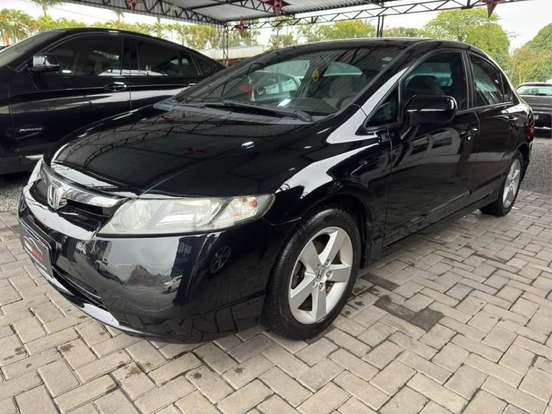 HONDA-CIVIC-1.8 LXS 16V FLEX 4P MANUAL HONDA-CIVIC-2008