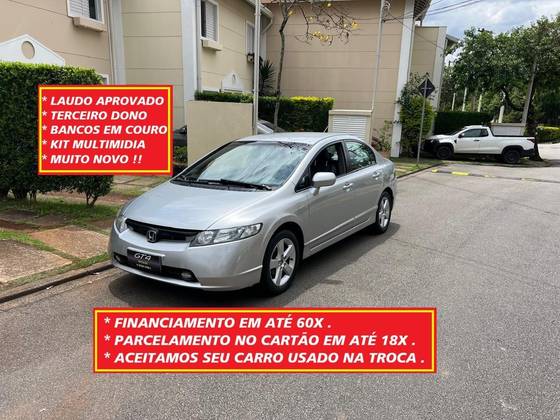 HONDA CIVIC 1.8 LXS 16V FLEX 4P MANUAL