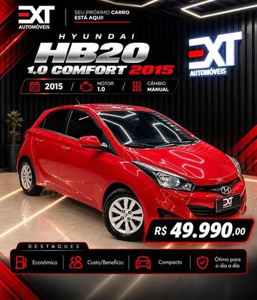 HYUNDAI HB20 1.0 COMFORT 12V FLEX 4P MANUAL