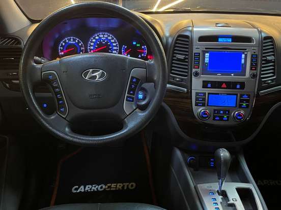 HYUNDAI-SANTA FÉ-2.4 MPI 2WD 16V GASOLINA 4P AUTOMÁTICO HYUNDAI-SANTA FÉ-2011