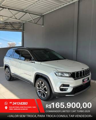 JEEP COMMANDER 1.3 T270 TURBO FLEX LIMITED AT6