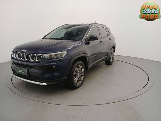 JEEP COMPASS 1.3 T270 TURBO FLEX LONGITUDE AT6