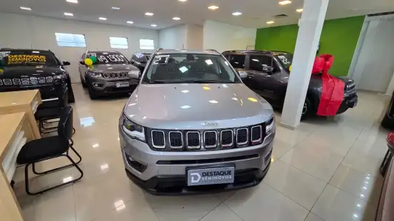 JEEP-COMPASS-2.0 16V FLEX LONGITUDE AUTOMÁTICO JEEP-COMPASS-2020