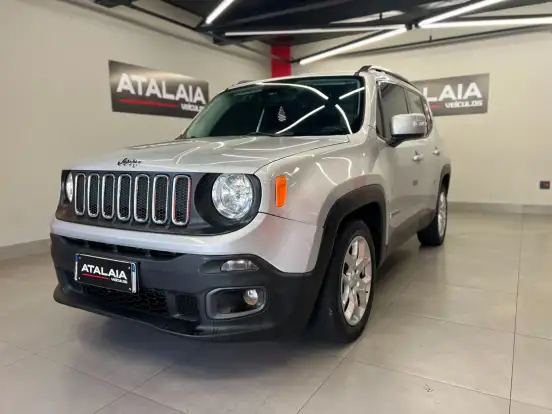 JEEP-RENEGADE-1.8 16V FLEX LONGITUDE 4P AUTOMÁTICO JEEP-RENEGADE-2016