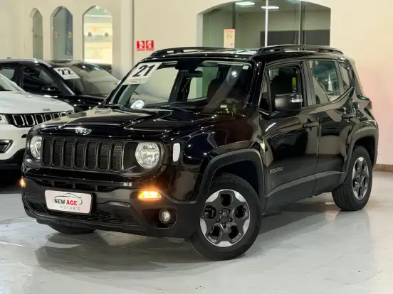 JEEP-RENEGADE-1.8 16V FLEX SPORT 4P AUTOMÁTICO JEEP-RENEGADE-2021