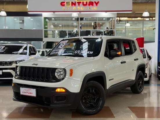 JEEP-RENEGADE-1.8 16V FLEX 4P AUTOMÁTICO JEEP-RENEGADE-2018