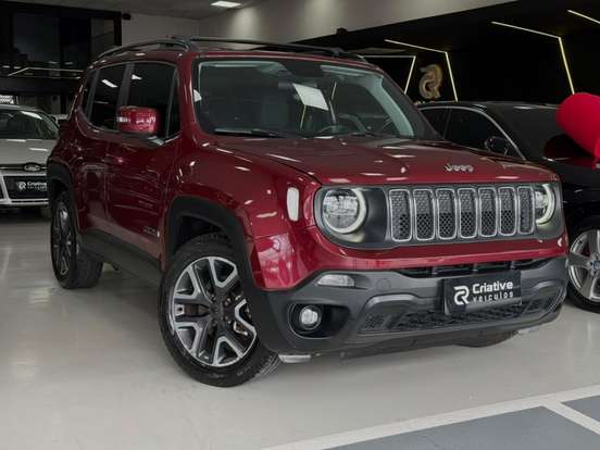 JEEP-RENEGADE-1.8 16V FLEX LONGITUDE 4P AUTOMÁTICO JEEP-RENEGADE-2019